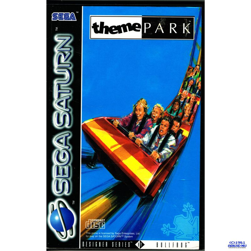 THEME PARK SEGA SATURN