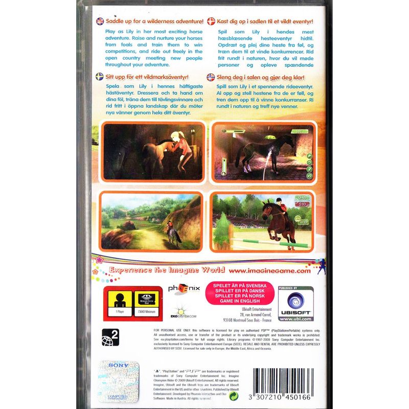 IMAGINE CHAMPION RIDER PSP