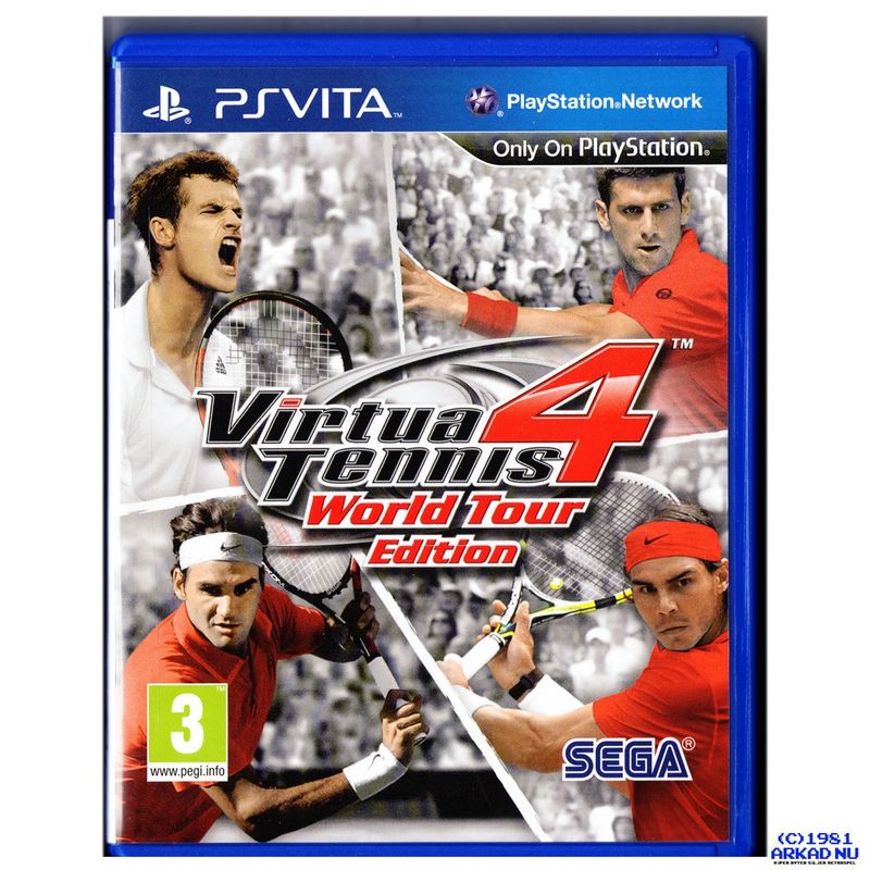 VIRTUA TENNIS 4 WORLD TOUR EDITION PS VITA