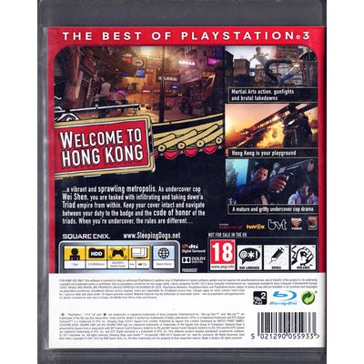 SLEEPING DOGS PS3 ESSENTIALS