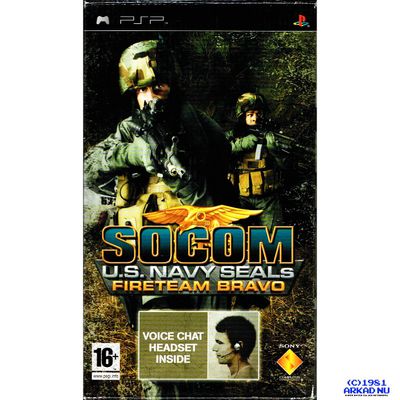 SOCOM US NAVY SEALS FIRETEAM BRAVO MED HEADSET PSP