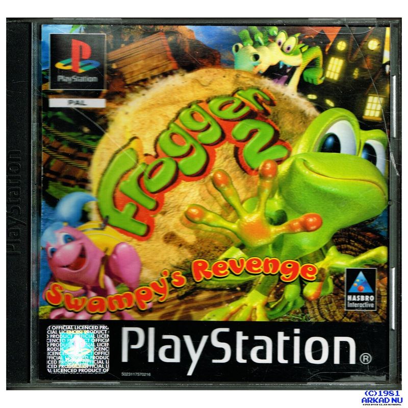 FROGGER 2 SWAMPYS REVENGE PS1