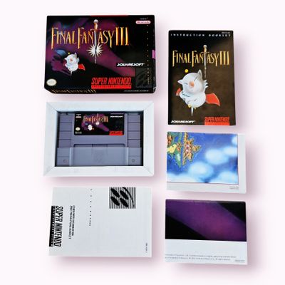 FINAL FANTASY III SNES NTSC USA