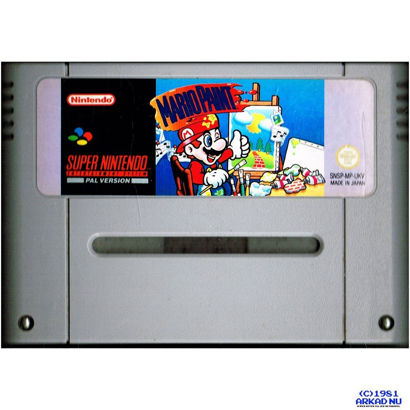 MARIO PAINT SNES