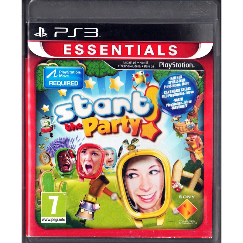 START THE PARTY PS3 ESSENTIALS