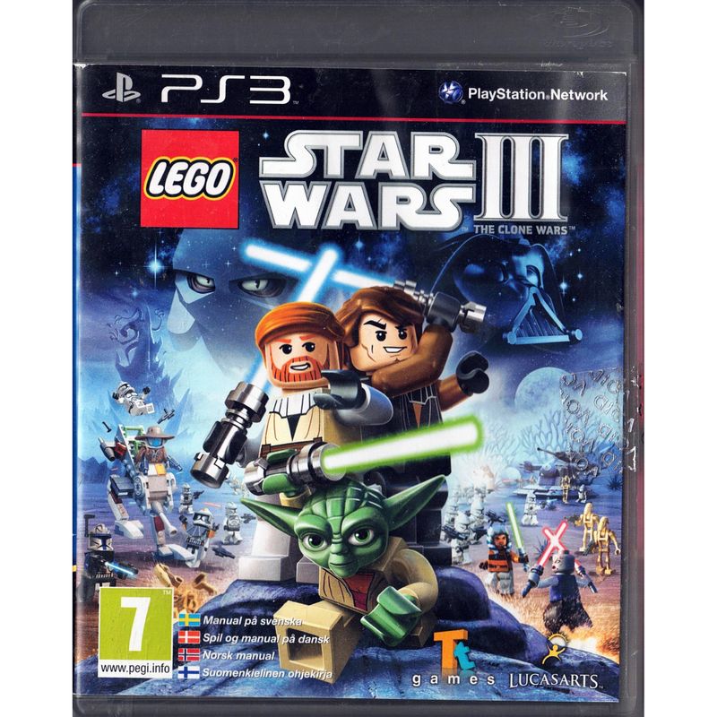 LEGO STAR WARS III THE CLONE WARS PS3