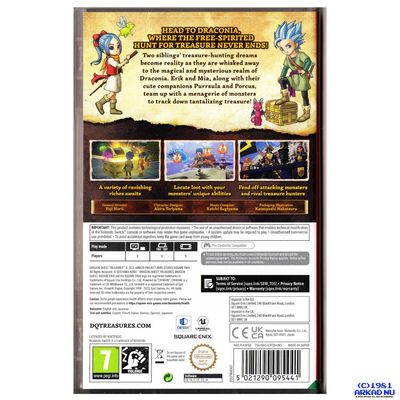 DRAGON QUEST TREASURES SWITCH