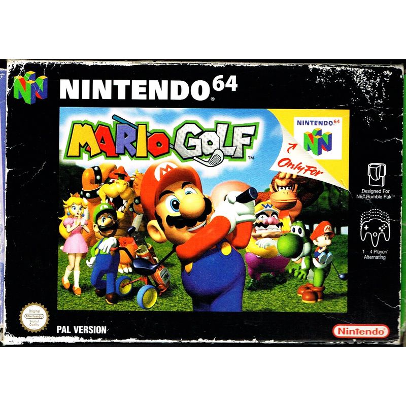 MARIO GOLF N64