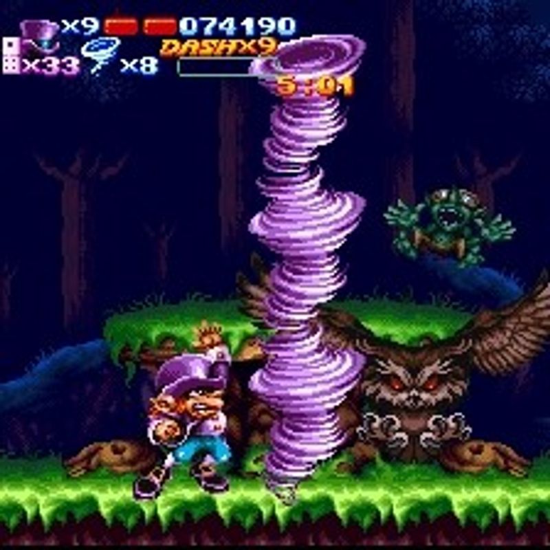 NIGHTMARE BUSTERS SNES