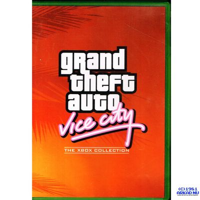 GRAND THEFT AUTO VICE CITY THE XBOX COLLECTION XBOX