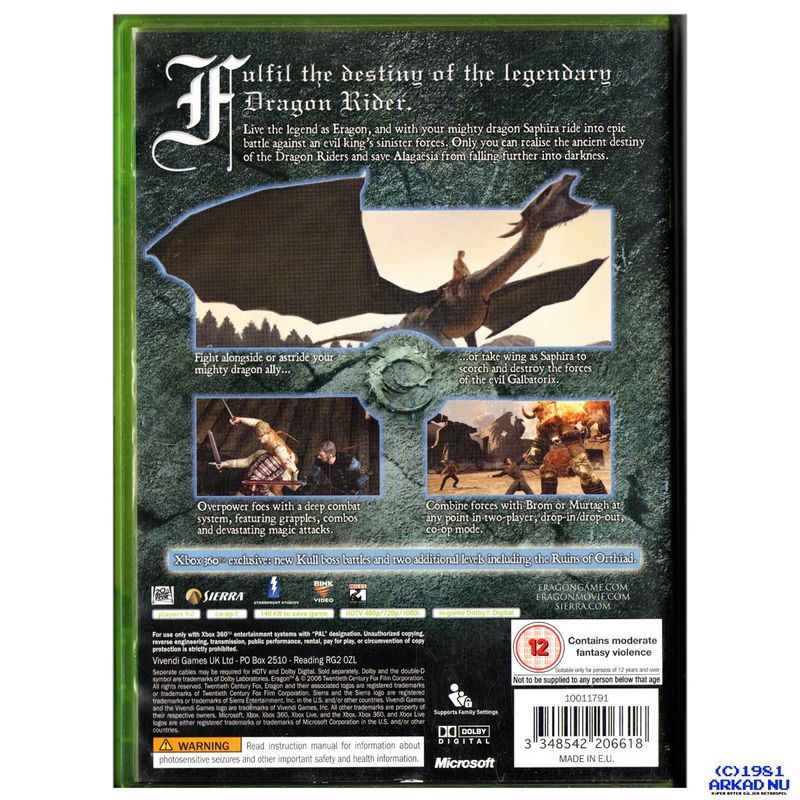 ERAGON XBOX 360