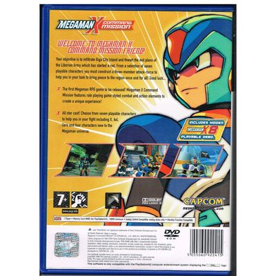 MEGAMAN X COMMAND MISSION PS2