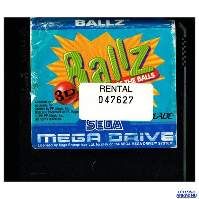 BALLZ MEGADRIVE RENTAL