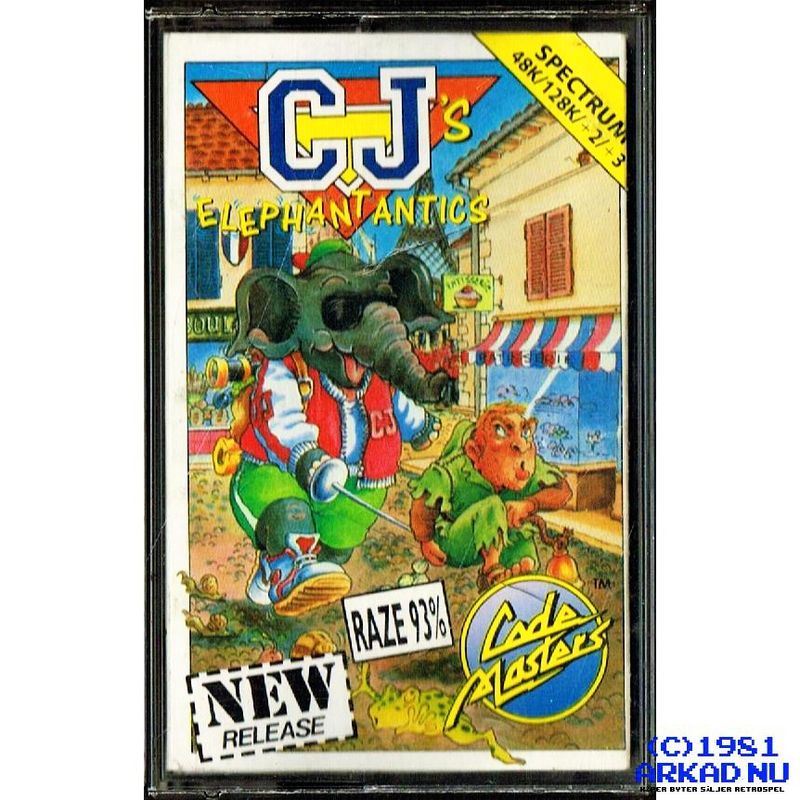 CJS ELEPHANTS ANTICS ZX SPECTRUM