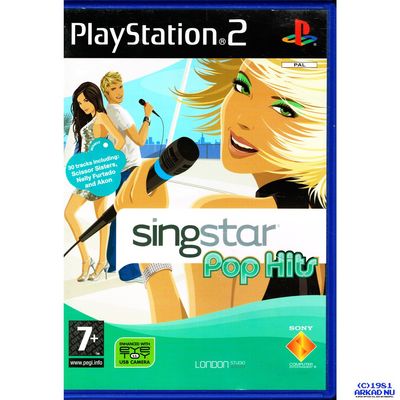 SINGSTAR POP HITS PS2