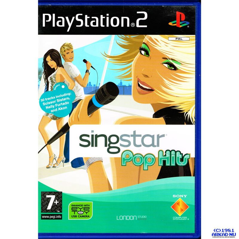 SINGSTAR POP HITS PS2