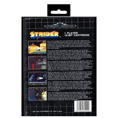 STRIDER MEGADRIVE