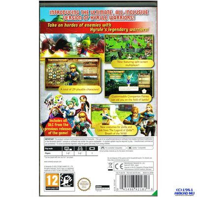 HYRULE WARRIORS DEINITIVE EDITION SWITCH