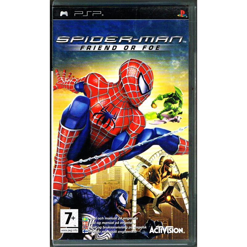 SPIDER-MAN FRIEND OR FOE PSP