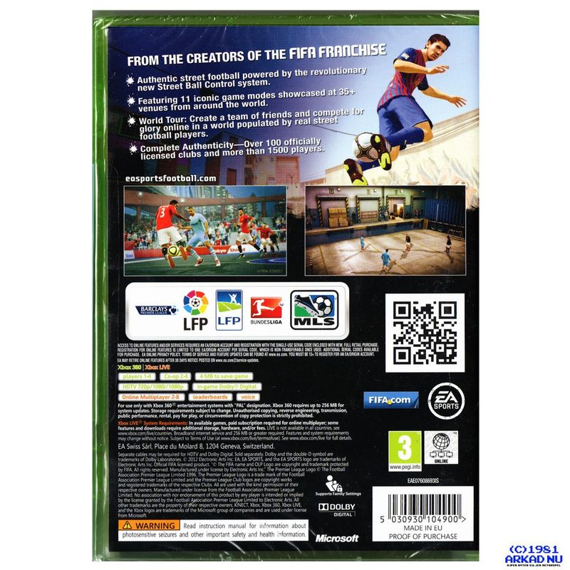 FIFA STREET XBOX 360