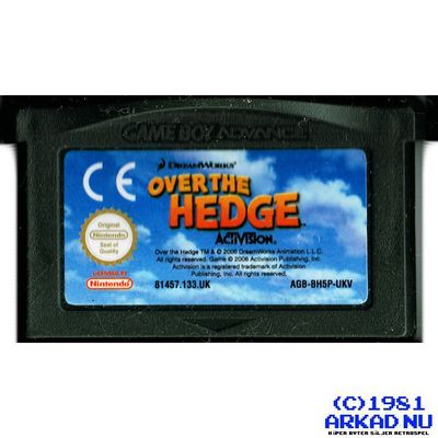 OVER THE HEDGE GBA