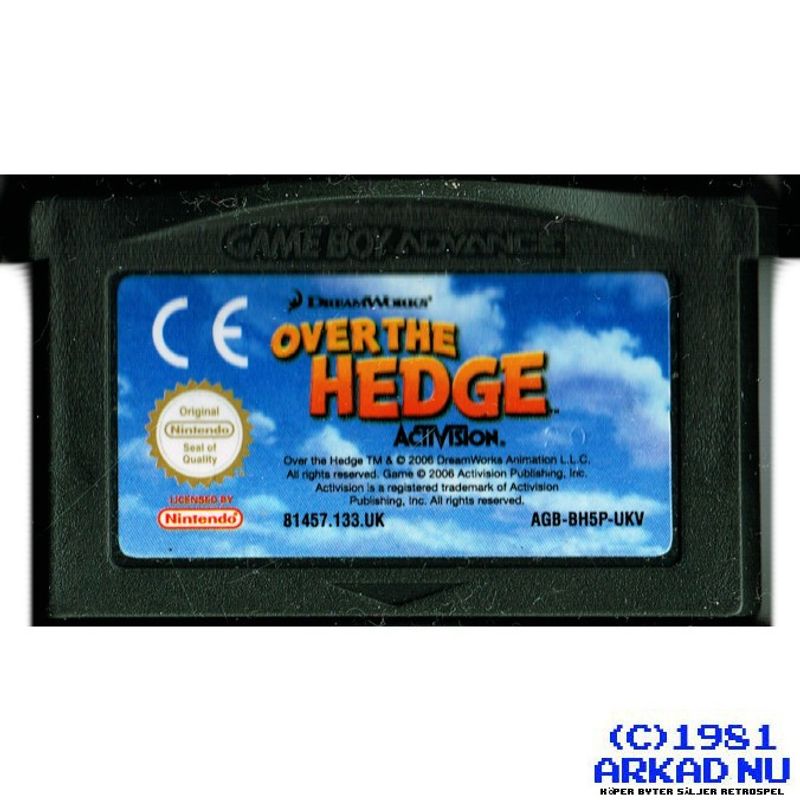 OVER THE HEDGE GBA
