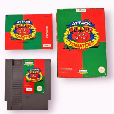 ATTACK OF THE KILLER TOMATOES NES NOE