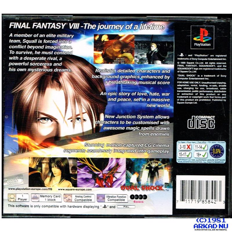 FINAL FANTASY VIII PS1