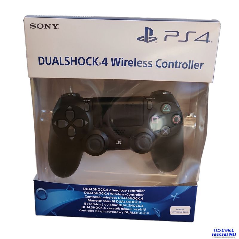 PLAYSTATION 4 DUALSHOCK 4 JET BLACK