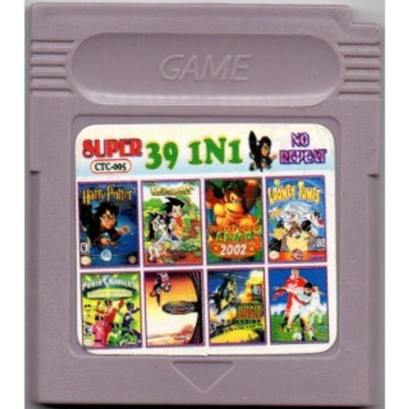 SUPER 39 IN 1 GAMEBOY BOOTLEG