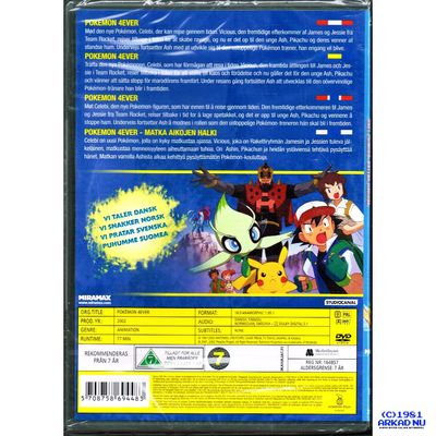 POKEMON 4EVER DVD