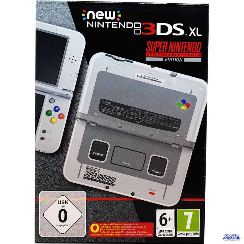 NEW NINTENDO 3DS XL SUPER NINTENDO EDITION