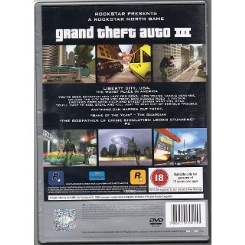 GRAND THEFT AUTO III PS2