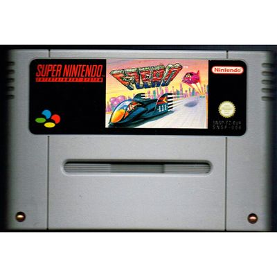 F-ZERO SNES SCN SVENSK FOLDER A4