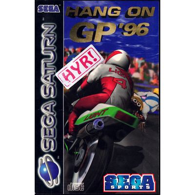 HANG ON GP 96 SEGA SATURN RENTAL