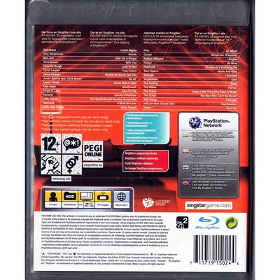 SINGSTAR POP EDITION +SINGSTORE PS3