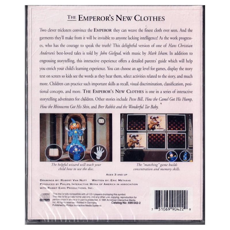 EMPERORS NEW CLOTHES CD-I