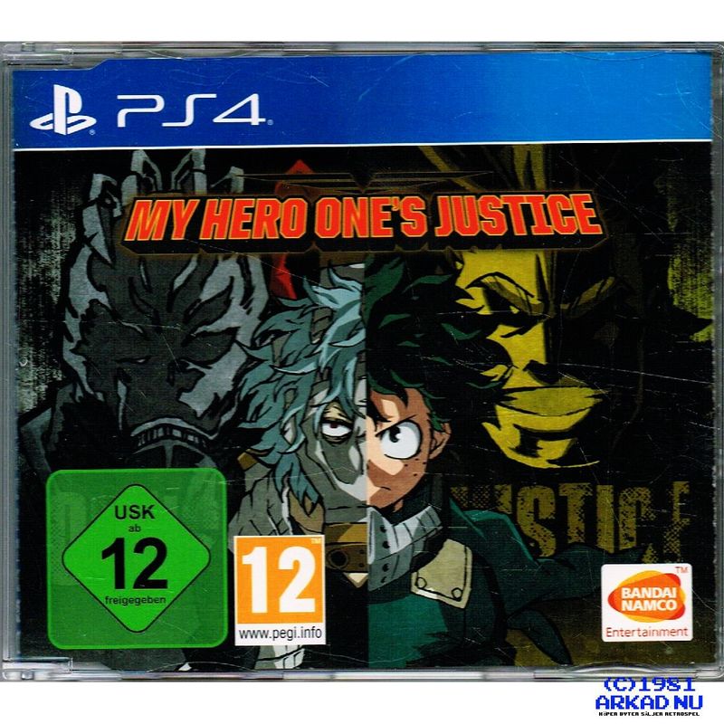 MY HERO ONES JUSTICE PROMO PS4