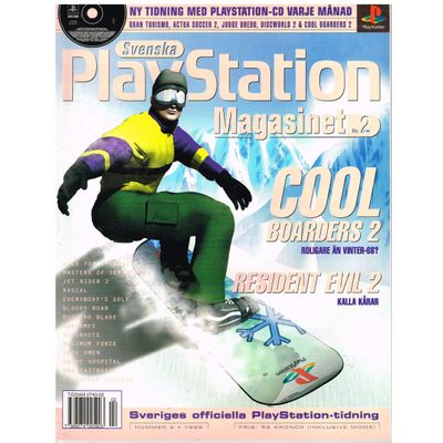 SVENSKA PLAYSTATION MAGASINET NR 2 1998