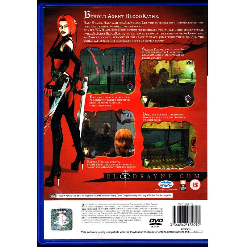 BLOODRAYNE PS2