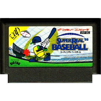 SUPER REAL BASEBALL 88 FAMICOM