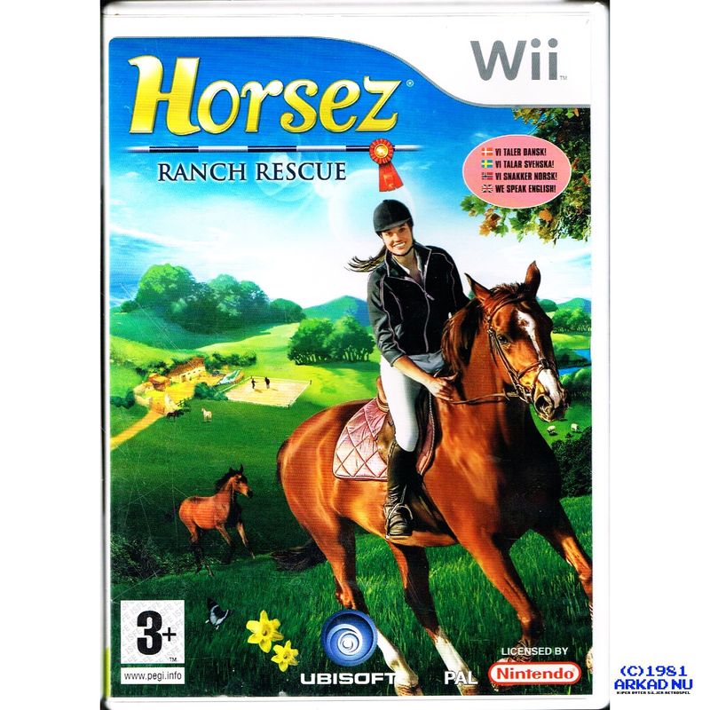 HORSEZ RANCH RESCUE WII