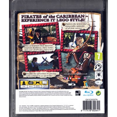 LEGO PIRATES OF THE CARIBBEAN THE VIDEO GAME PS3