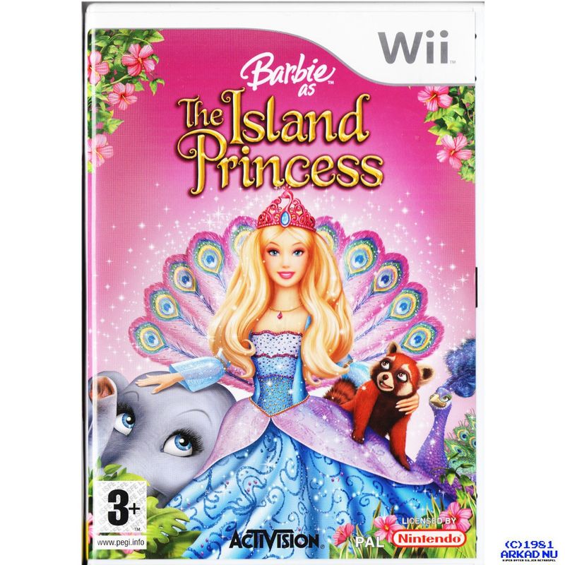 BARBIE AS THE ISLAND PRINCESS WII