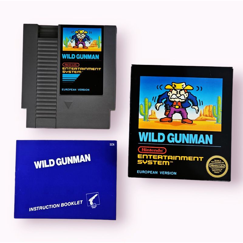 WILD GUNMAN NES 5 skruvars