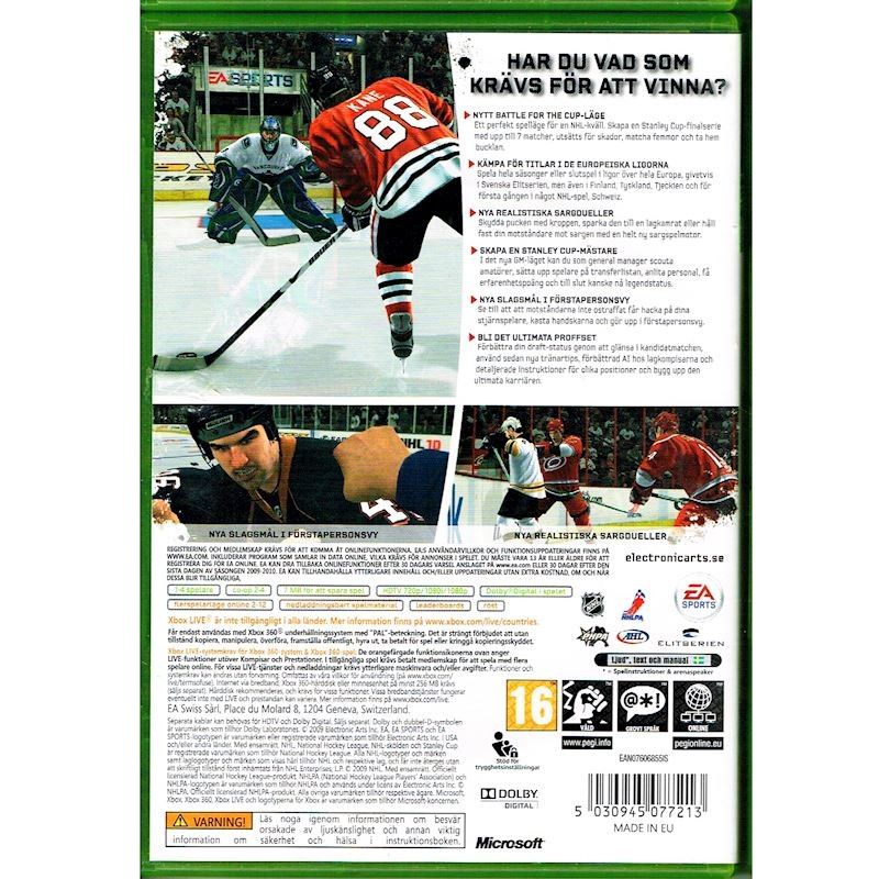 NHL 10 XBOX 360