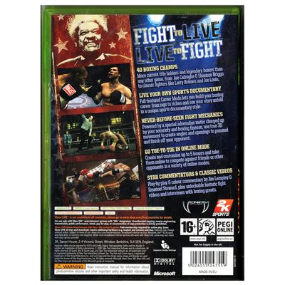 DON KING PRIZEFIGHTER XBOX 360