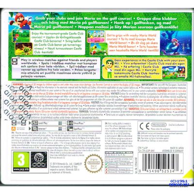 MARIO GOLF WORLD TOUR 3DS