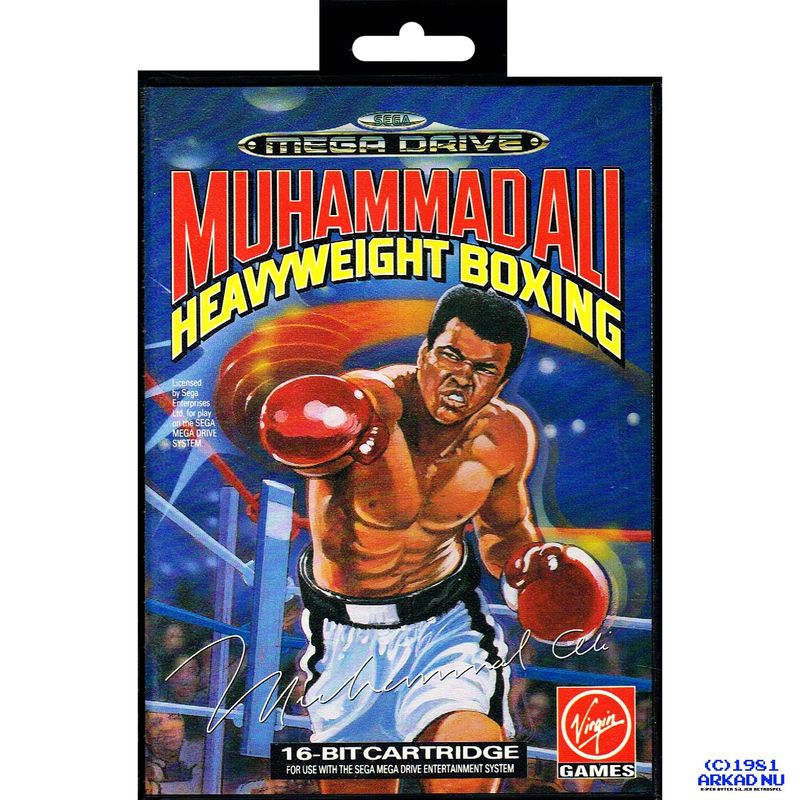 MUHAMMAD ALI HEAVYWEIGHT BOXING MEGADRIVE