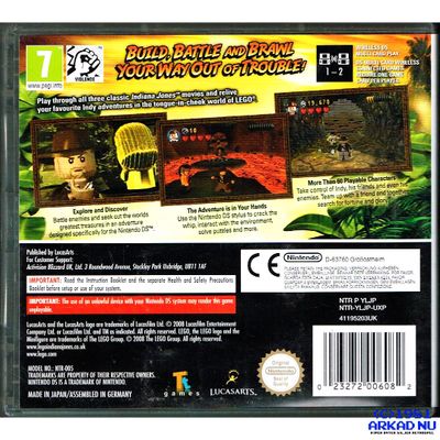 LEGO INDIANA JONES THE ORIGINAL ADVENTURE DS